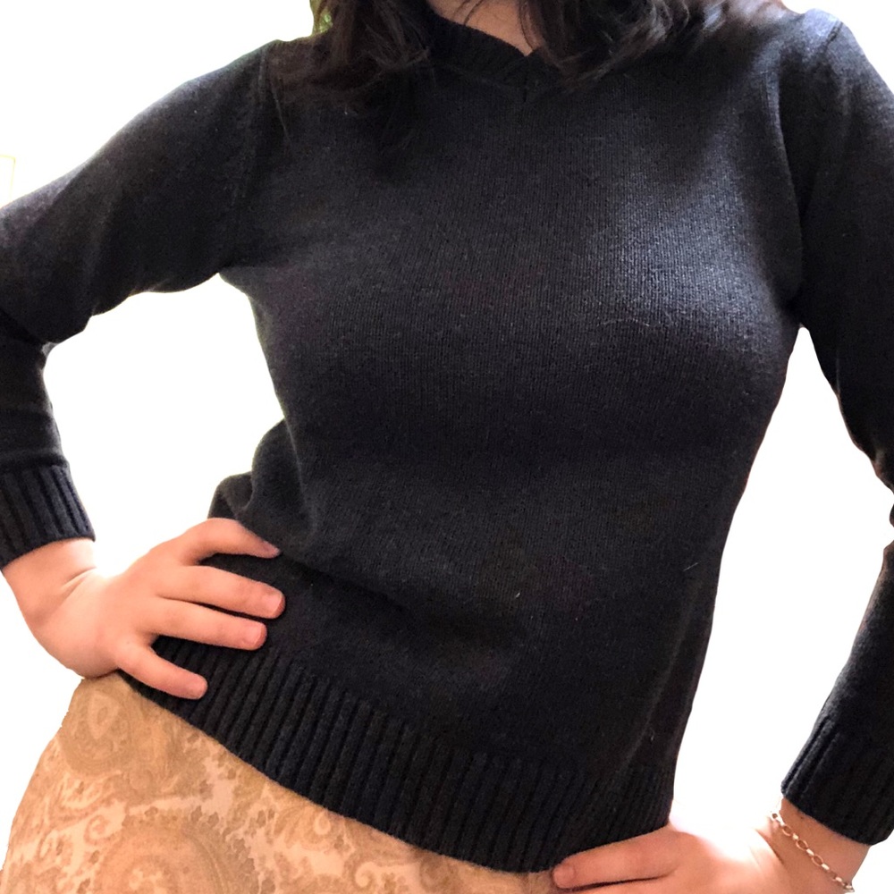 Dark Grey Gap Sweater